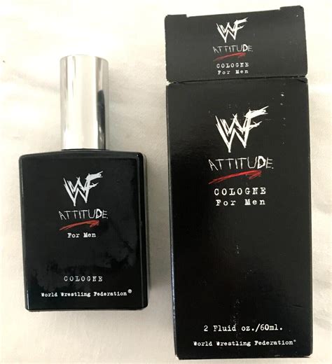 Vintage 1999 WWF WWE Attitude Cologne for Men .